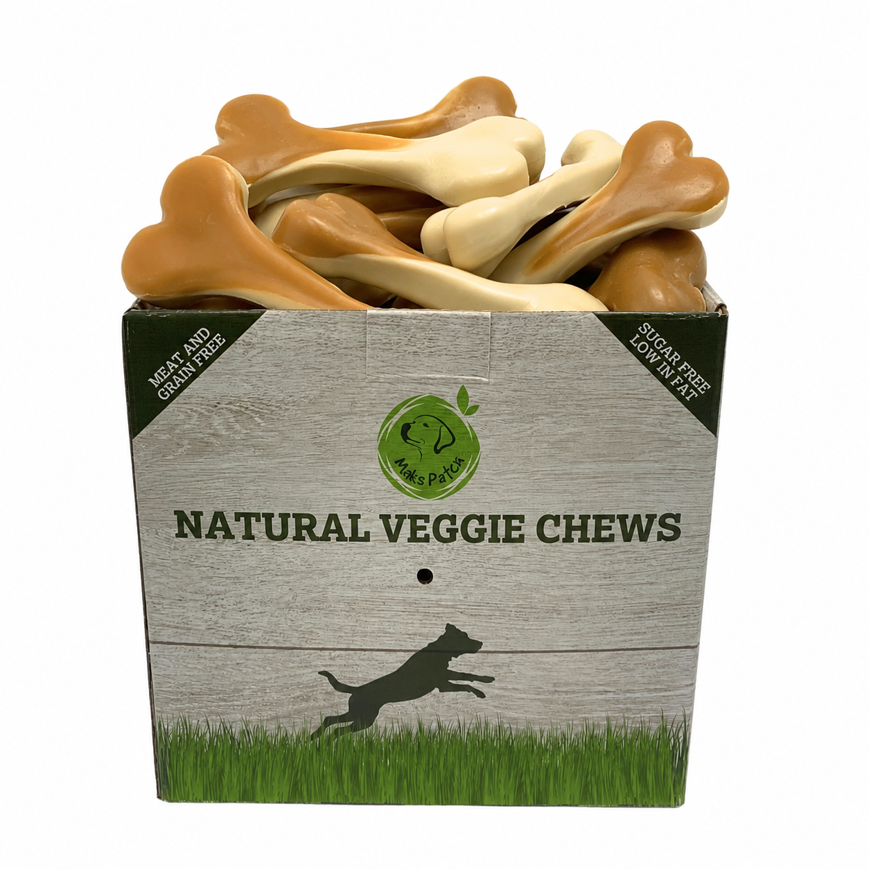 Peanut Butter Dual-Sided Bones - Medium