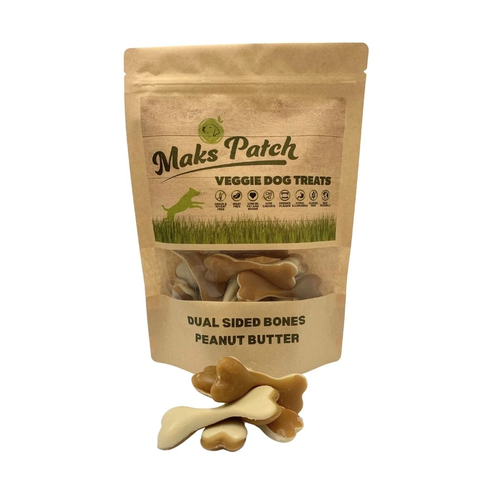 Peanut Butter Dual-Sided Bone - Small
