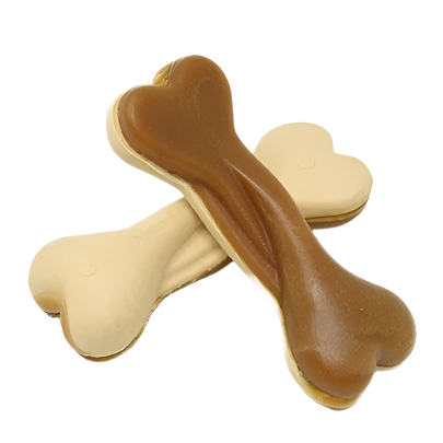 Peanut Butter Dual-Sided Bones - Medium