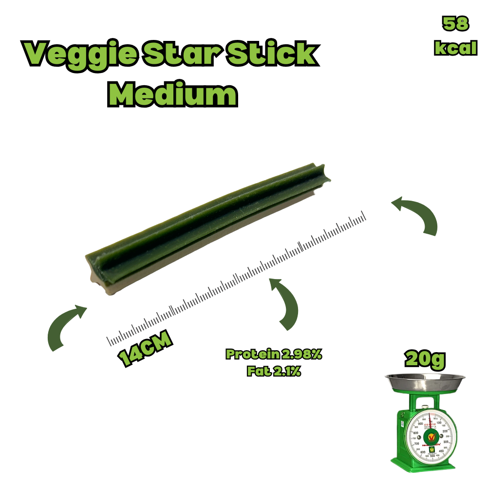 Veggie Star Stick - Medium