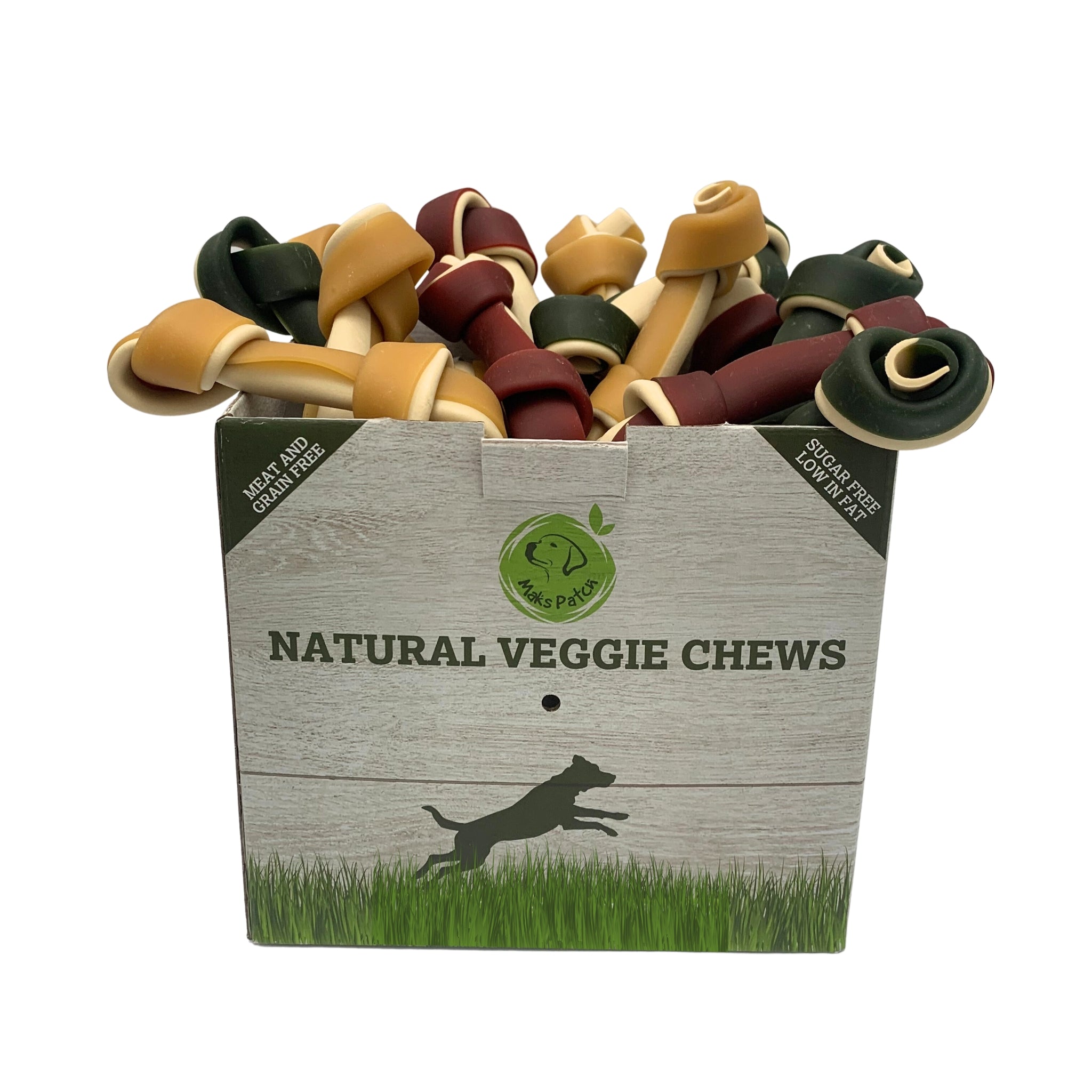 Veggie Knotted Bone - Medium