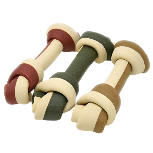 Veggie Knotted Bone - Medium