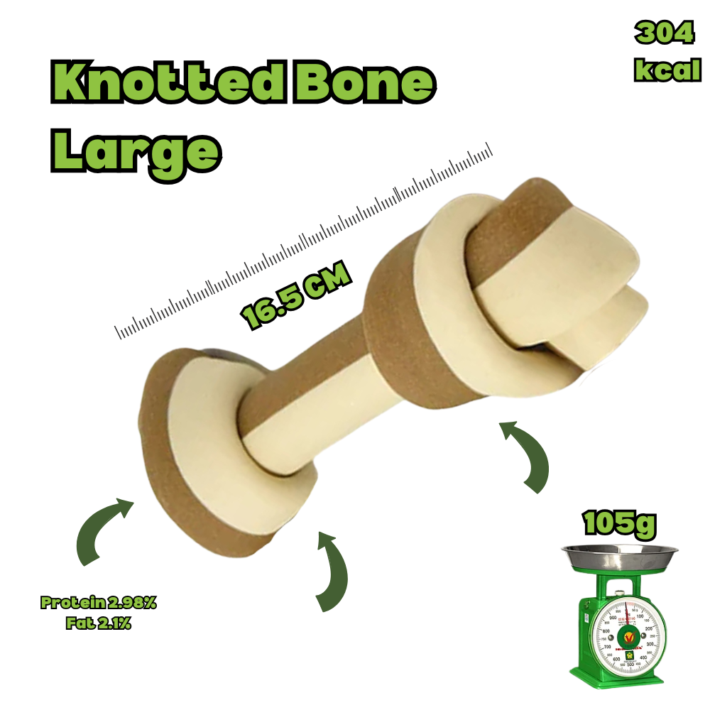 Veggie Knotted Bones - Large