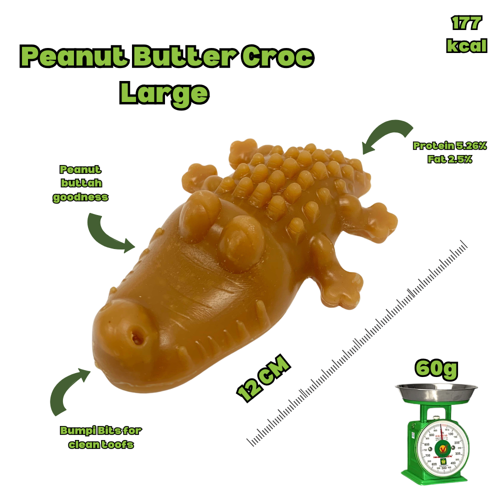 Peanut Butter Crocodile - Large
