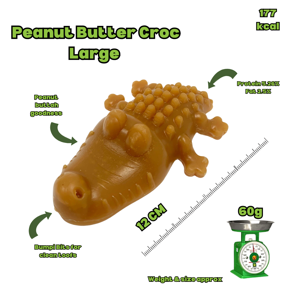 Peanut Butter Crocodile - Large