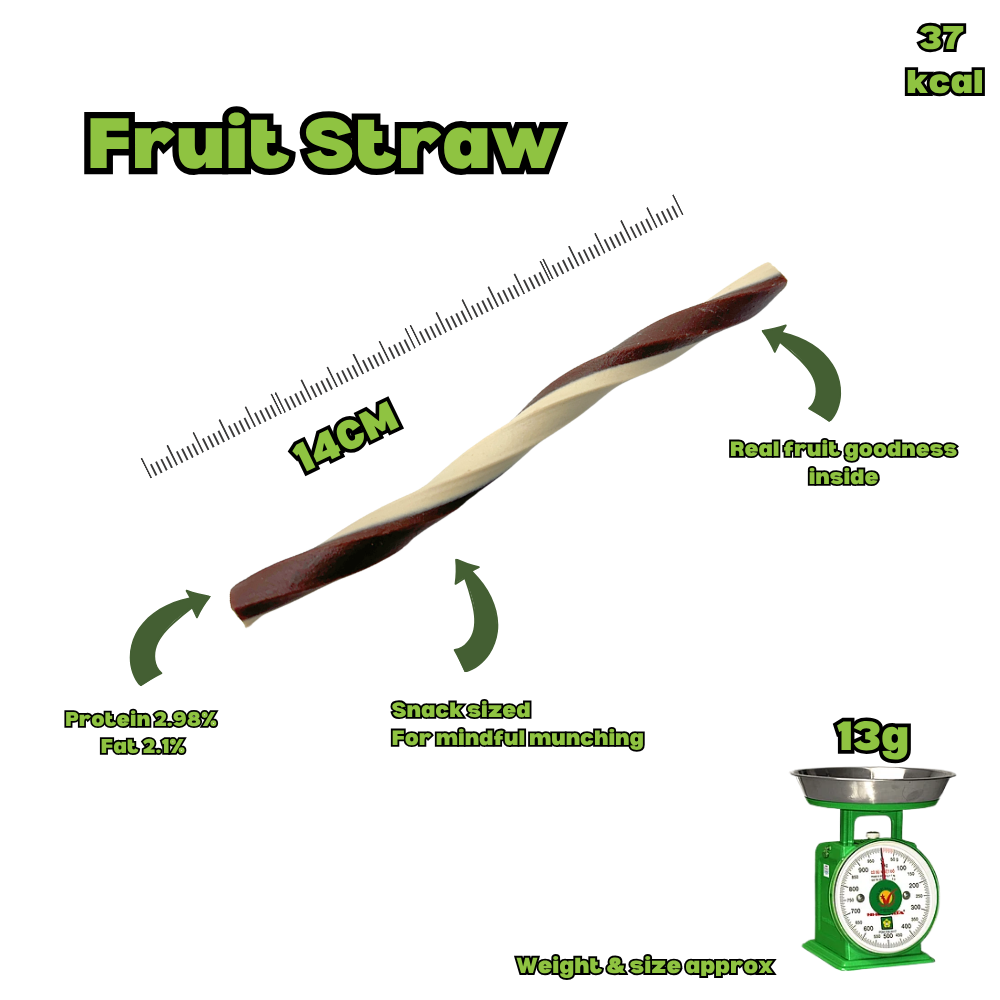 Fruit Straws - Small