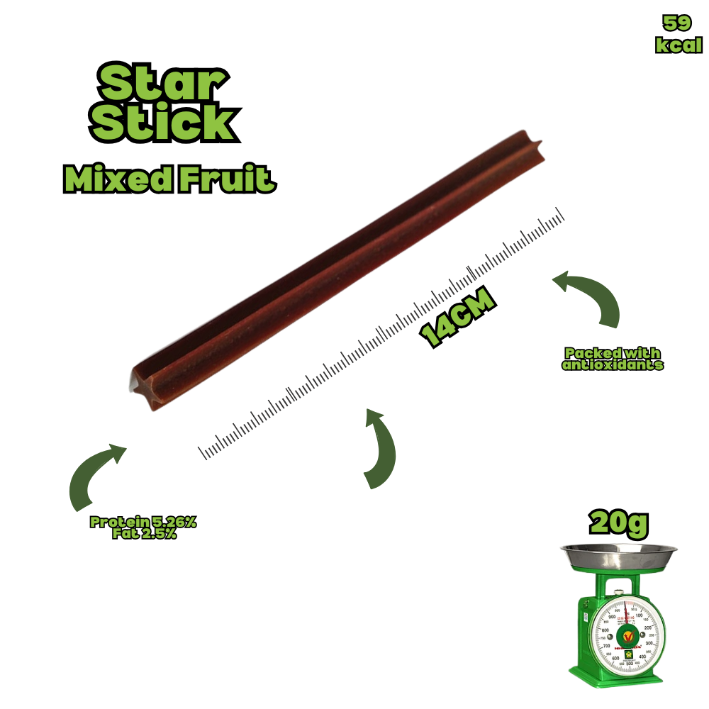 Fruit Star Sticks - Medium